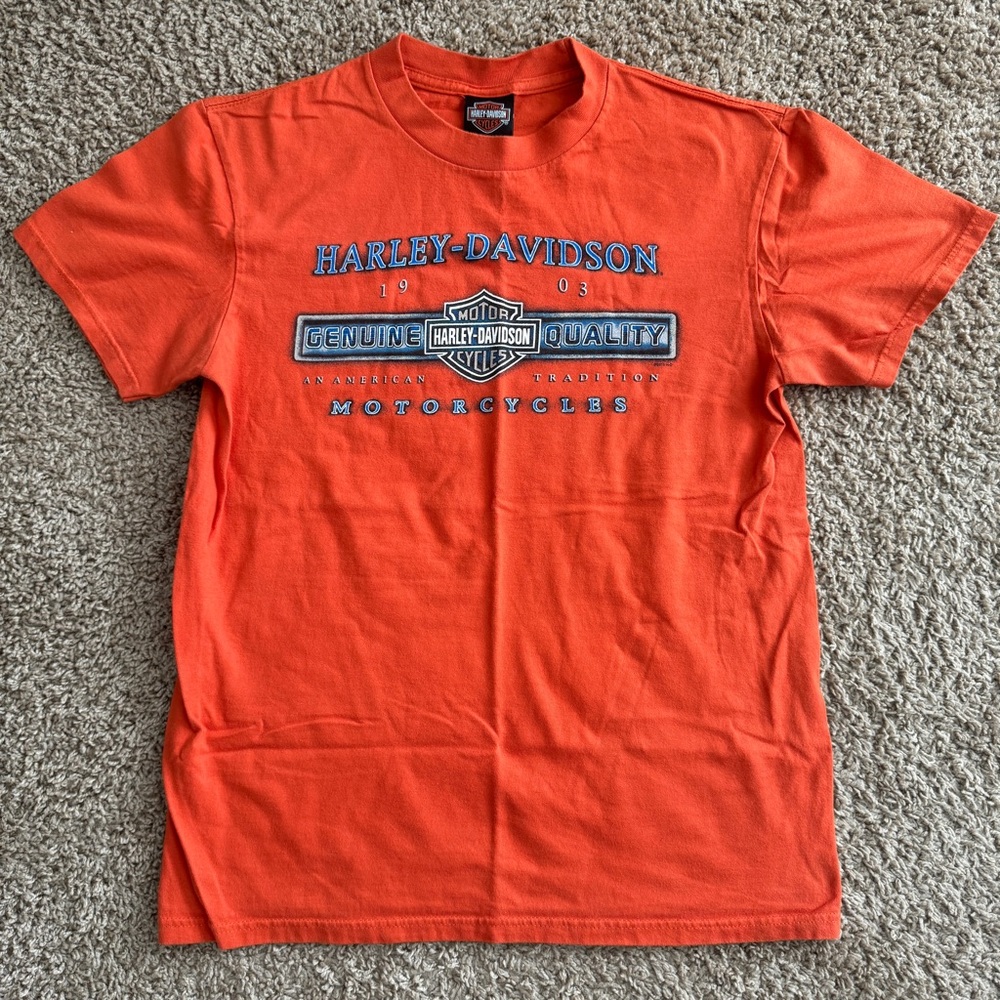 Harley-Davidson Motorcycles Orlando Florida Short Sleeve Shirt Size Medium